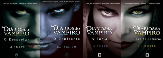Livro: Diário de um vampiro- O confronto Vol.1 e O despertar Vol.2- L. J.  Smith